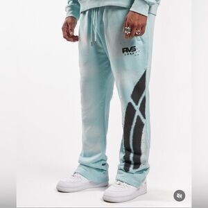 RVS Labs Laboratories Sea Washed Lotus Sweatpants Joggers Size L